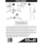 Porta-Telepass a velcro OJ col. NERO - immagine 4