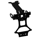 PORTA-TARGA RACING STEELBIKE per YAMAHA MT07 TRACER 2016/2018 e MT09 TRACER  2015/2018 - Made in Italy - immagine 2