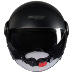 Casco Jet NOLAN N21 VISOR CLASSICO FLAT BLACK COL. 302 ECE 22.06 - immagine 3