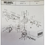 MEMBRANA POMPA DELL'ORTO OVC per Piaggio APE POKER art. 07372 - immagine 4