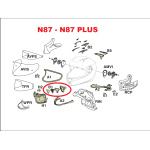 PRESA D'ARIA MENTONIERA NERO OPACO per NOLAN N87/N87 PLUS - immagine 2