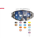 LENTE SMOKE 28% LEATT per OCCHIALI LEATT VELOCITY 4.0 4.5 5.0 5.5 6.5 - immagine 2