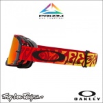 Mascherina CROSS OAKLEY AIRBRAKE TLD TRIPPY RED PRIZM LENS TORCH IRIDIUM 7046-E8 - immagine 4