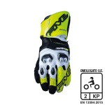 Guanti FIVE racing RFX-2 WHITE-FLUO - immagine 2