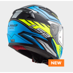 CASCO LS2 FF353 RAPID col. GALE Blue/Yellow - immagine 3