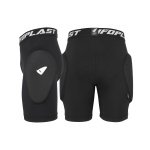 UFO Pantaloncino Protettivo MOTOCROSS REBORN MV6 con Protezioni Laterali colore Nero - immagine 5