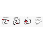 Casco Crossover NOLAN N70.2 X STUNNER col. 52 ECE 22.06 - immagine 4