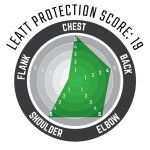 PETTORINA LEATT Maglia protettiva 4.5 a maniche lunghe con schiuma anti impatto 3DF AirFit - immagine 4