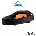 Mascherina CROSS OAKLEY AIRBRAKE BLACK FLUX PRIZM LENS BLACK IRIDIUM 7046-E5 - immagine 5