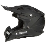 CASCO LS2 CROSS MX 700 SUBVERTER NOIR COL. MATT BLACK ECE 22.06 - immagine 3