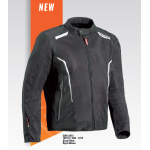 Giubbotto IXON COOL AIR UOMO C col. BLACK - TAGLIE CONFORMATE - immagine 5