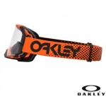 Mascherina CROSS OAKLEY AIRBRAKE MOTO ORANGE B1B 7046E000 - immagine 3
