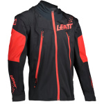LEATT Giacca Moto 4.5 Lite ultra leggera e impermeabile con maniche rimovibili ROSSA - immagine 4