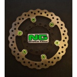 DISCO FRENO FLOTTANTE WAVE ANTERIORE per KAWASAKI KX e SUZUKI RMZ - immagine 4