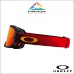 Mascherina CROSS OAKLEY AIRBRAKE RED FLOW PRIZM LENS TORCH IRIDIUM 7046-E6 - immagine 5