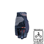 Guanti FIVE touring/adventure TFX-4 Black/Red - immagine 3