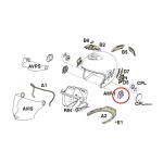 CP. MOVIMENTI VISIERA per NOLAN N43/N43E/N43E AIR/N43 AIR e GREX G4.1/G4.1 PRO - immagine 2