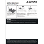 SERBATOIO MAGGIORATO ACERBIS per YAMAHA Tenere' 700 colore NERO - immagine 12