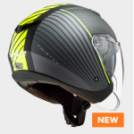 CASCO LS2 JET OF573 TWISTER II col. LUNA - immagine 3