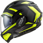 CASCO LS2 MODULARE FF900 VALIANT II col. REVO YELLOW - immagine 3