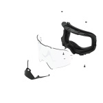 CASCO LEATT 9.5 CARBON con TECNOLOGIA 360° TURBINE + MASCHERINA VELOCITY 6.5 IRIZ STEALTH BRONZE 68 VLT - immagine 8