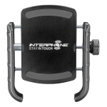 SUPPORTO CELLULARE - CON SISTEMA ANTI-VIBRAZIONE - UNIVERSALE IN PLASTICA PER MANUBRIO - immagine 2