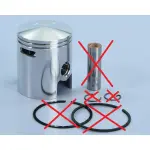 PISTONE POLINI 204.0020 per VESPA ET3-PK-ETS-XL D.A. misura 57,00 mm