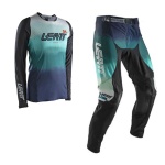 COMPLETO LADY MAGLIA LEATT 4.5 LITE MARINE + PANTALONE LEATT 4.5 MARINE