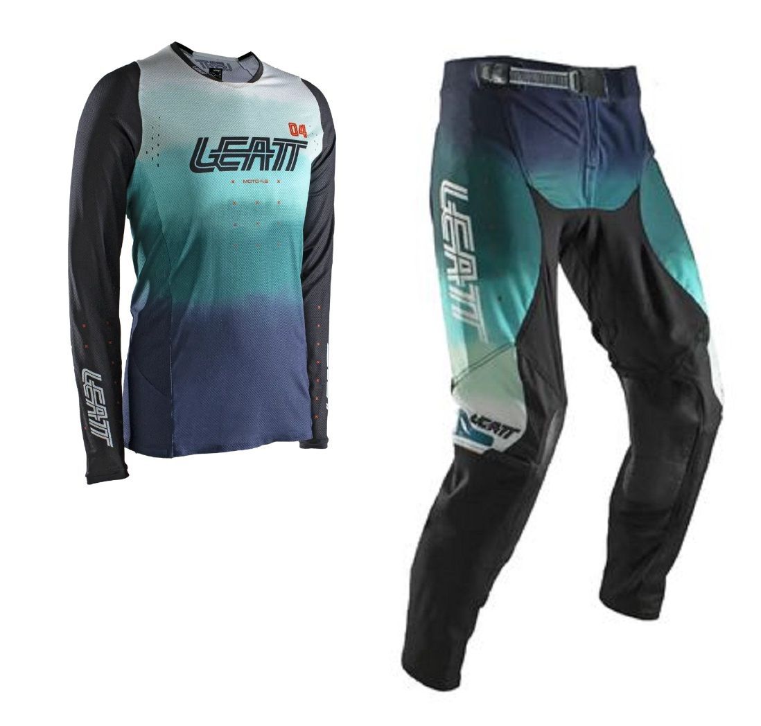 img_0e8d63ab80284515e94316473e04cf2e.jpg COMPLETO LADY MAGLIA LEATT 4.5 LITE MARINE + PANTALONE LEATT 4.5 MARINE - immagine 1