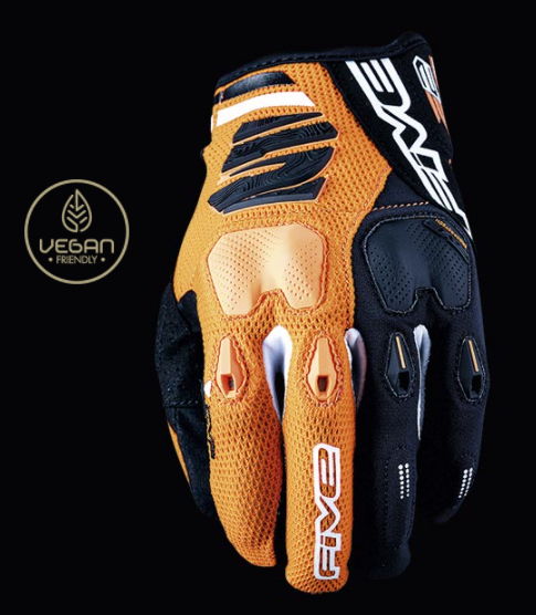 img_10c97ce9fd9edc4f0eff155942495224.png Guanti FIVE OFF-ROAD con protezioni E2 Orange - immagine 1