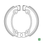 COPPIA GANASCE FRENO NEWFREN per HONDA XL mod. GF1171