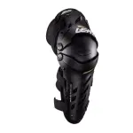 GINOCCHIERA LEATT DUAL AXIS NERO/ORO JUNIOR