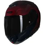 Casco Modulare NOLAN X-1005 ULTRA CARBON LIQUIDO ROSSO col. 326 ECE 22.06