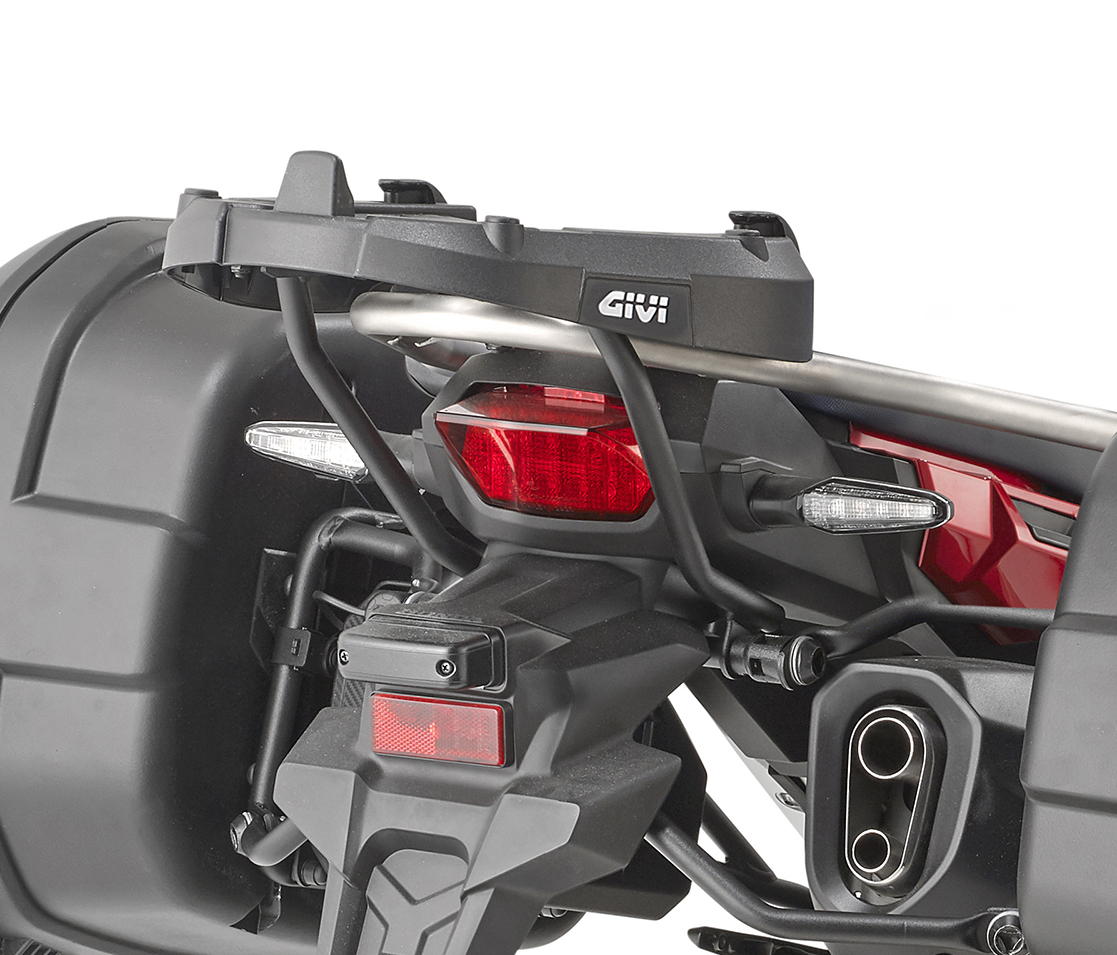 img_19be8ce2504aa268e48a0cda051bb757.jpg SR1161 - Kit Montaggio per Piastra Bauletto Givi Monokey o Monolock per Honda Africa Twin CRF1000L Adventure Sport 18-19 - immagine 1