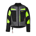 MOTO-AIRBAG MAB V4 COMPLETO - SILVER/FLUO