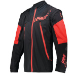 LEATT Giacca Moto 4.5 Lite ultra leggera e impermeabile con maniche rimovibili ROSSA