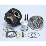 GRUPPO TERMICO POLINI 75cc IN GHISA per PIAGGIO APE 50