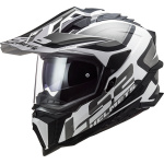 CASCO LS2 CROSS MX 701 EXPLORER col. ALTER Matt Black White