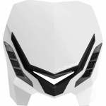 Mascherina POLISPORT mod. E-BLAZE FULL LED bianca/nera