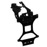 PORTA-TARGA RACING STEELBIKE per CB 1000 R 2008/2017 - HORNET 600-CBR 600 F 2011/2014 - Made in Italy