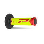COPPIA MANOPOLE FUORISTRADA PROGRIP SERIE 788 GIALLO/ROSSO/NERO