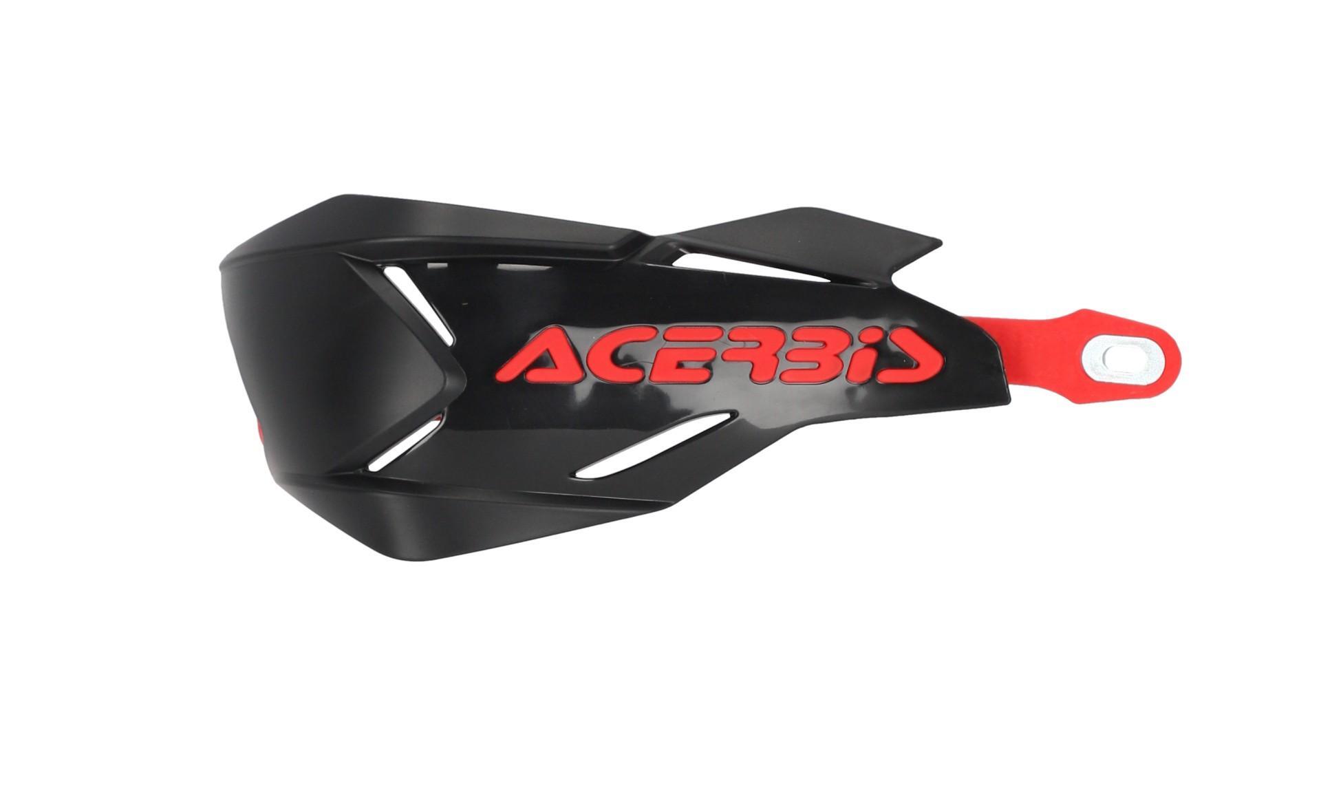 img_33f54252cab24b3328b602157c13bf3b.jpg PARAMANI ACERBIS X-FACTORY NERO/ROSSO UNIVERSALE - immagine 1