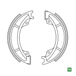 COPPIA GANASCE FRENO NEWFREN per SUZUKI RM mod. GF1165