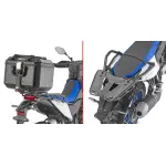 Attacco posteriore Givi SR2174 per Yamaha Tenere 700 2025, specifico per bauletto Monokey o Monolock da abbinare alla piastra MONOKEY® M5, M7, M8A, M8B, M9A, M9B o alla MONOLOCK® M5M o M6M