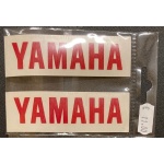 COPPIA ADESIVI YAMAHA ROSSI pre-spaziati cm 10x3 art. 15016