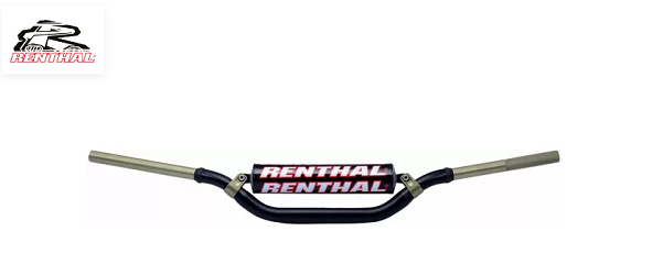 img_3aaba56fc68f96f15f20f3d92ab9fc2f.png MANUBRIO CROSS RENTHAL TWINWALL piega 996-01 colore NERO - immagine 1