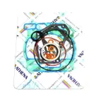 SERIE GUARNIZIONI SMERIGLIO SUZUKI RM 250 1999-2000