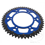 CORONA ZF DUAL BLUE in ergal/acciaio per KOVE 450 RALLY / RALLY PRO