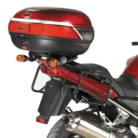 img_4078526193be79144d6ce1b66a2d7b35.jpg Attacco posteriore Givi 348FZ per Yamaha FZS Fazer 1000 01-05, specifico per bauletto Monokey o Monolock da abbinare alla piastra Monokey M5, M9A, M9B, M8A, M8B, o alla piastra Monolock M5M - immagine 1