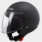 CASCO LS2 JET OF558 SPHERE II col. NERO OPACO